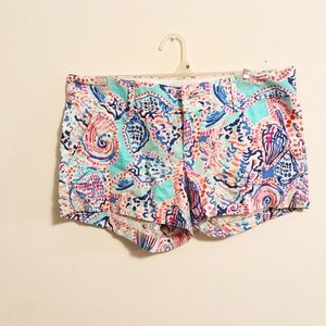 Lilly Pulitzer - Shell Me About It Print Shorts